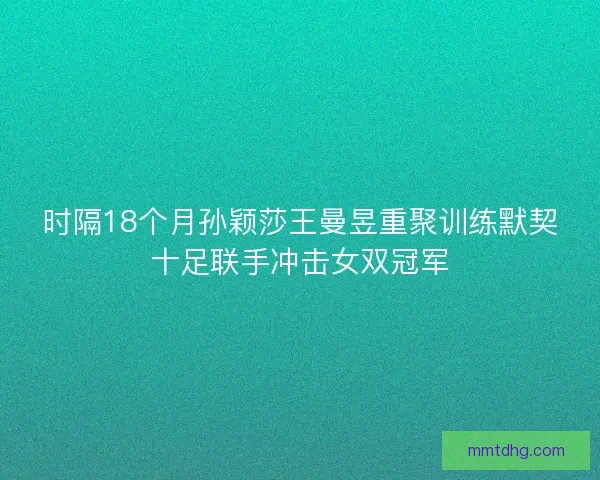 时隔18个月孙颖莎王曼昱重聚训练默契十足联手冲击女双冠军